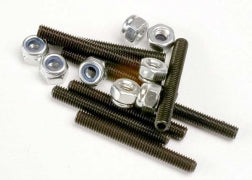Traxxas TRA3962 Set (grub) screws, 3x25mm (8)/ 3mm nylon locknuts