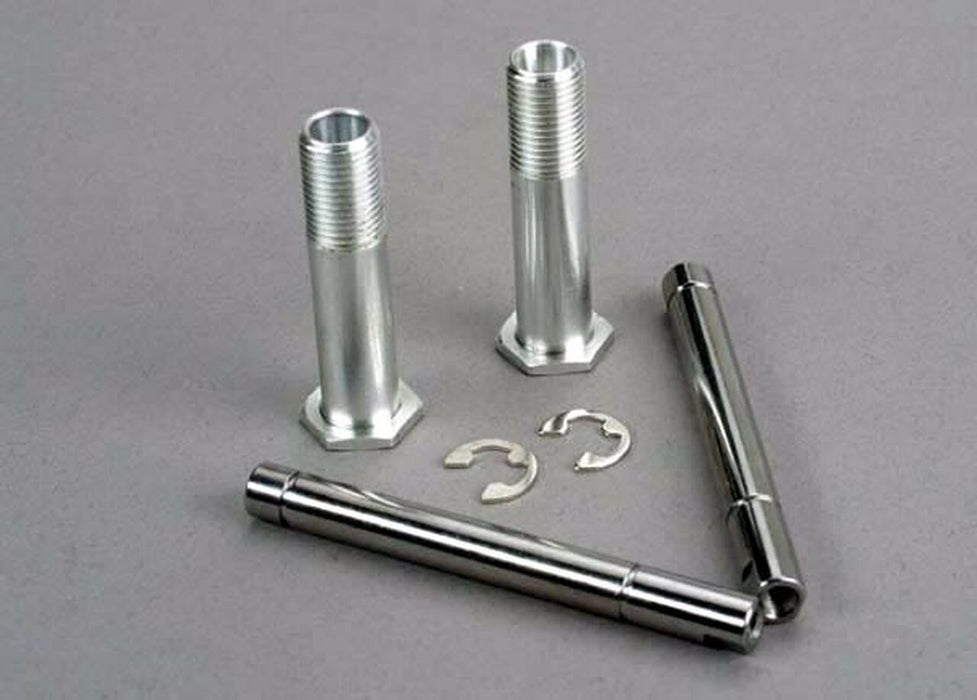 Traxxas TRA6050 Bellcrank shafts (2)/ E-clips (4)