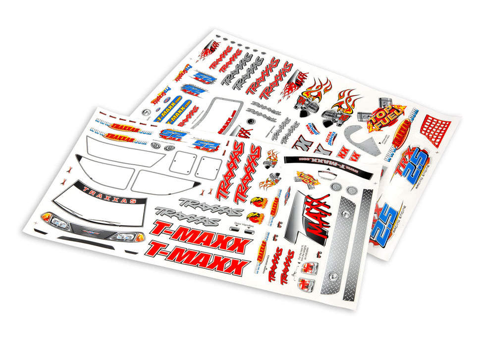 Traxxas TRA4913 Decal sheet, T-Maxx® (use with 4911X body)
