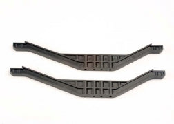 Traxxas TRA4923 Chassis braces, lower (2) (black)