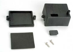 Traxxas TRA4924 Box, receiver/ x-tal access rubber plug/ adhesive