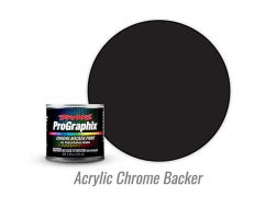 Backing paint, ProGraphix®, black, acrylic (100mL)