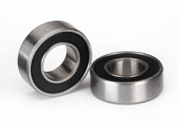 Traxxas TRA5117A Ball bearings, black rubber sealed (6x12x4mm) (2)