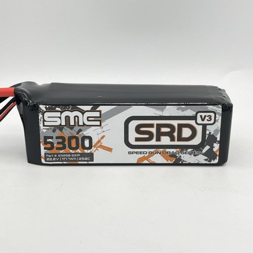 SMC SMC53250-6S1P SRD-V3 22.2V-5300mAh-250C Speedrun pack