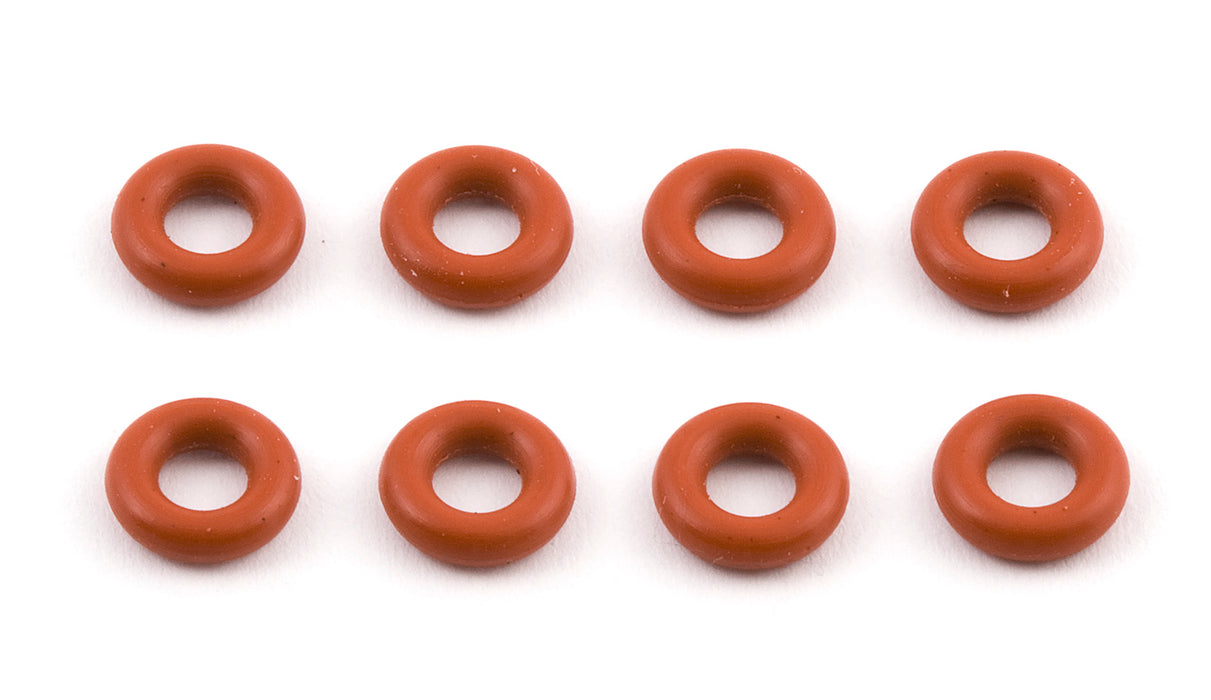 Team Associated  ASC5407 Shock O Rings, Red Silicone B4,T4,TC4