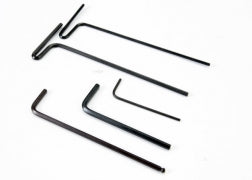 Traxxas TRA5476X Hex wrenches; 1.5mm, 2mm, 2.5mm, 3mm, 2.5mm ball