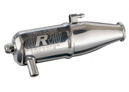 Traxxas TRA5485 Tuned pipe, Resonator, R.O.A.R. legal (dual-chambe