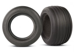 Traxxas TRA5563 Tires, ribbed 2.8' (2)/ foam inserts (2)