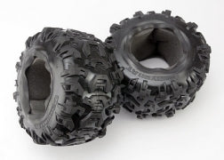 Traxxas TRA5670 Tires, Canyon AT 3.8' (2)/ foam inserts (2)