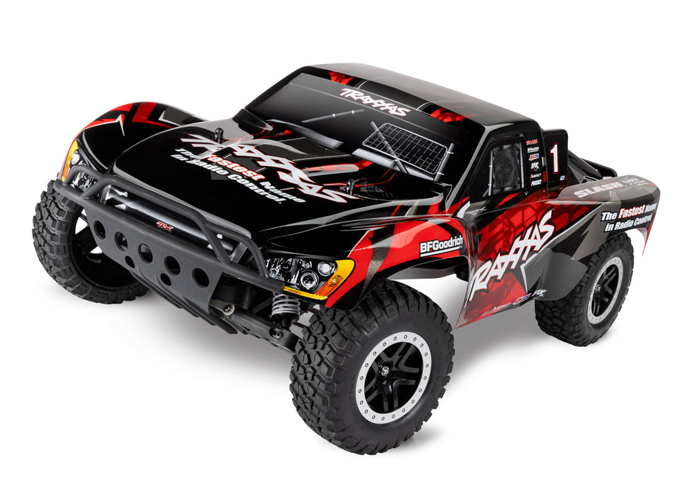 Slash VXL 1/10 scale 2WD short course truck. Fully assembled and Ready-To-Race®, w/ Magnum 272R™ transmission
