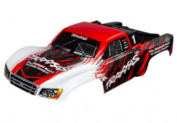 Traxxas TRA5824R Body, Slash 4X4, red (painted, decals applied)