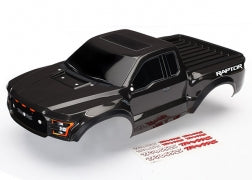 Traxxas TRA5826A Body, Ford Raptor®, black (heavy duty)/ decals