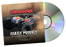 Traxxas TRA6160X DVD, Maxx® Power! Full Throttle Action (sleeve)