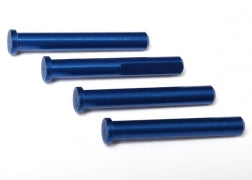 Traxxas TRA6633X Main shaft, 7075-T6 aluminum, blue-anodized (4)/ 1