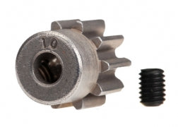 Traxxas TRA6746 Gear, 10-T pinion (32-p) (steel)/ set screw