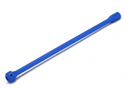 Traxxas TRA6756 Driveshaft, center, plastic (blue)/ screw pin