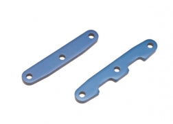 Traxxas TRA6823 Bulkhead tie bars, front & rear, aluminum (blue-an