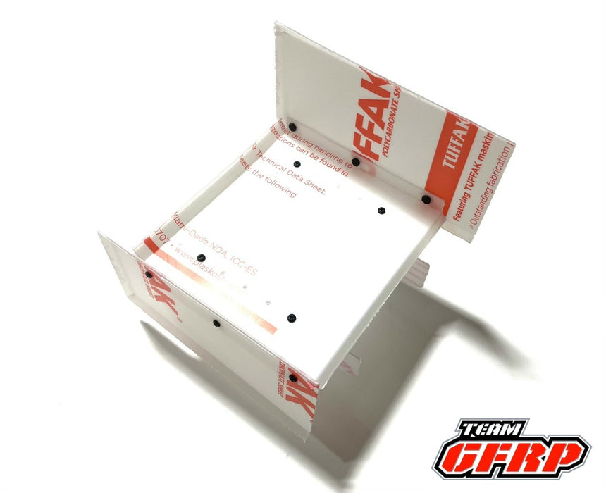 TEAM GFRP Quasi Speed -  6x6 Top Wing with Mounts