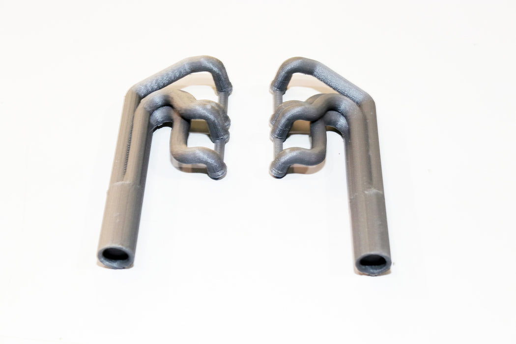 Assault RC 3D Printed Realistic Headers w/Hardware (Grey)