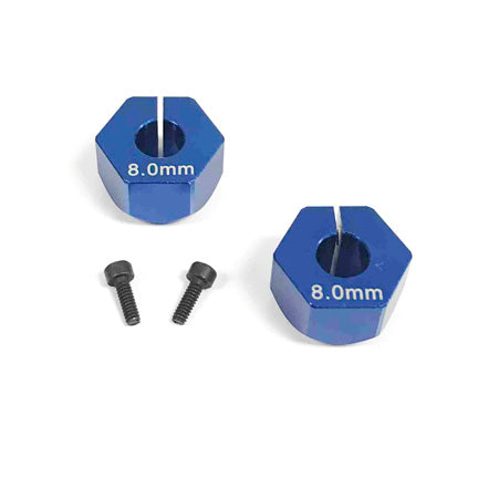 12MM CLAMPING HEX FOR 5MM AXLE, 8MM OFFSET
