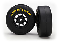 Traxxas TRA7378 Tires and wheels, assembled, glued (8-spoke wheels
