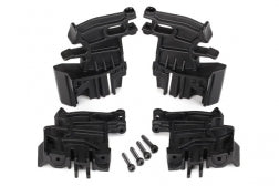 Traxxas TRA7718 Battery hold-down mounts, left (2)/ right (2)/ 3x1