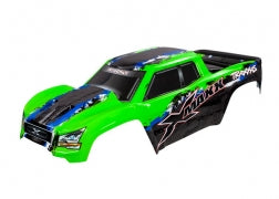 Traxxas TRA7811G Body, X-Maxx®, green (painted, decals applied) (as