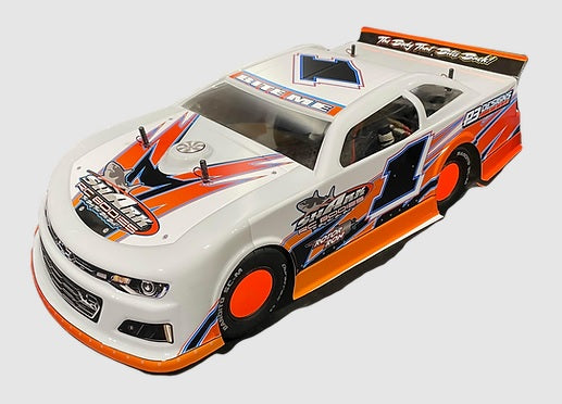 TKR OUTLAW STREET STOCK CAMARO, with WING and GRILL KIT 12" Body