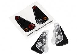 Traxxas TRA8014 Tail light housing (2)/ lens (2)/ decals (left & r