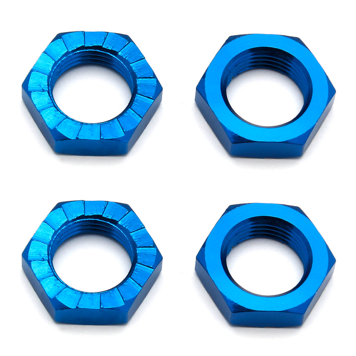 Team Associated  ASC81082 Wheel Nuts, 17mm, Blue