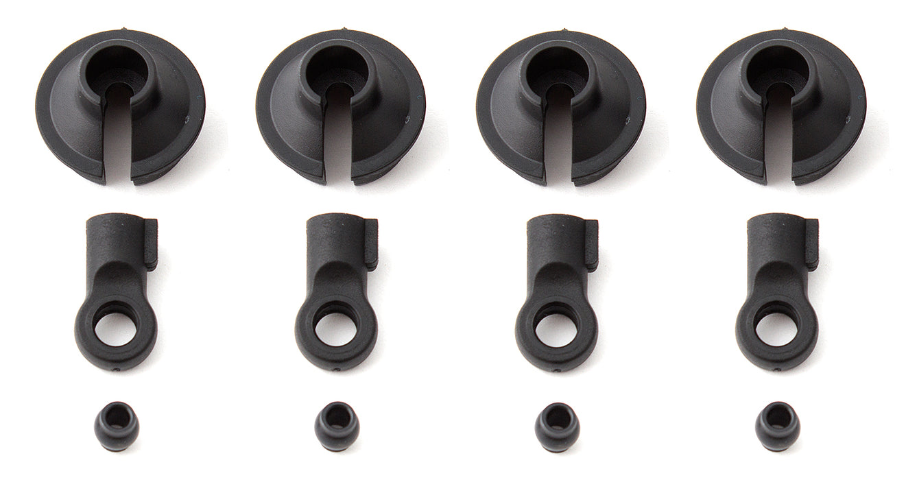 RC8B4 Spring Cups and Shock Rod Ends ASC81194 RC8B3 and RC8B3.1 Series