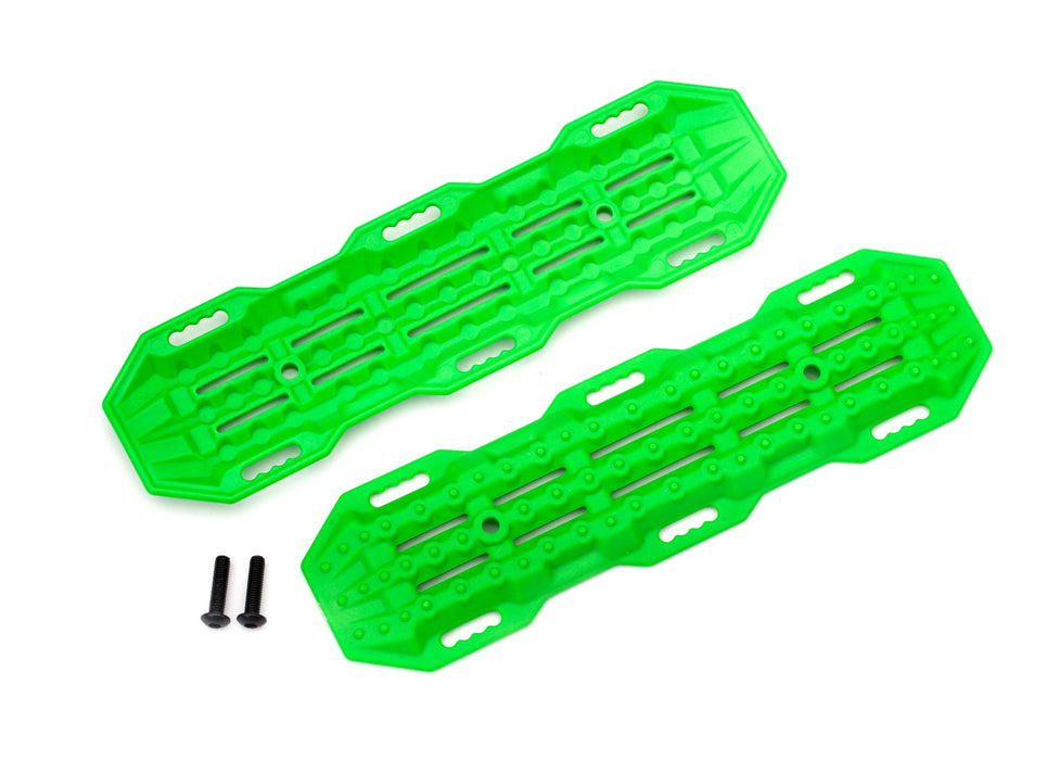 Traxxas TRA8121G Traction boards, green/ mounting hardware