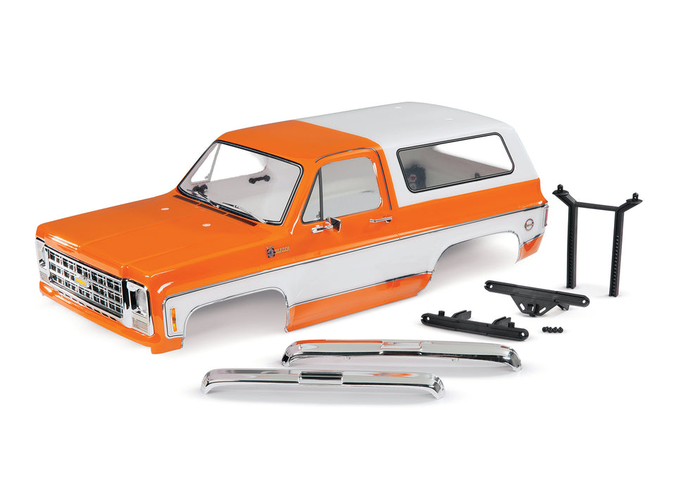 Traxxas TRA8130X Body, Chevrolet Blazer (1979), complete (orange) (