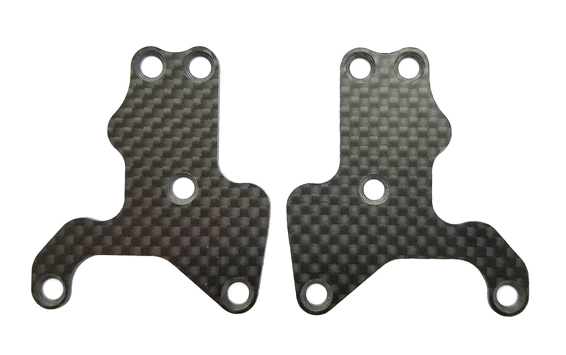 Team Associated  ASC81440 RC8B3.2 Factory Team Front Suspension Arm Inserts, Carbon Fiber, 1.2mm