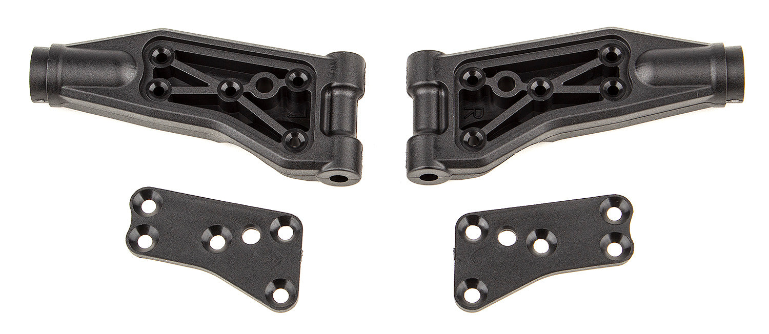 Team Associated  ASC81443 RC8B3.2 Factory Team Front Upper Suspension Arms, Heavy Duty