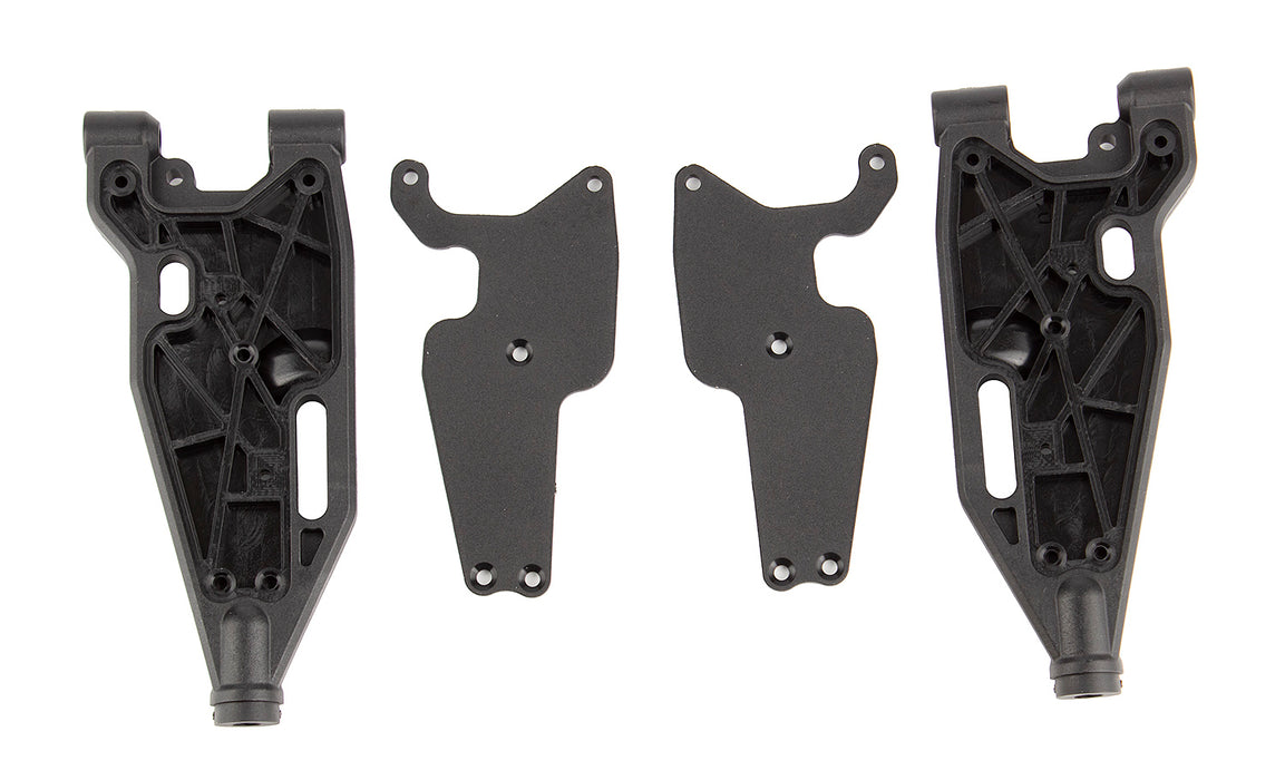 Team Associated  ASC81495 RC8T3.2 Factory Team Front Lower Suspension Arms, Heavy Duty