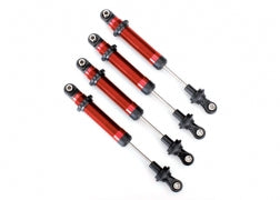 Traxxas TRA8160R Shocks, GTS, aluminum (red-anodized) (assembled wi