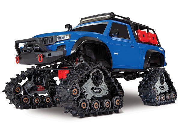 Traxxas TRA82034-4-BLUE TRX-4 Sport Equipped with TRAXX Edition 1/10 RTR Crawler Blue