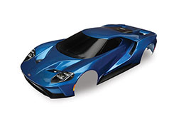 Traxxas TRA8311A Body, Ford GT®, blue (painted, decals applied) (ta