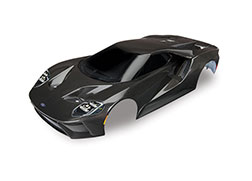 Traxxas TRA8311X Body, Ford GT®, black (painted, decals applied) (t