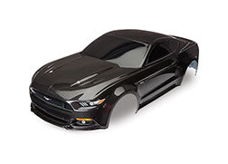 Traxxas TRA8312X Body, Ford Mustang, black (painted, decals applied