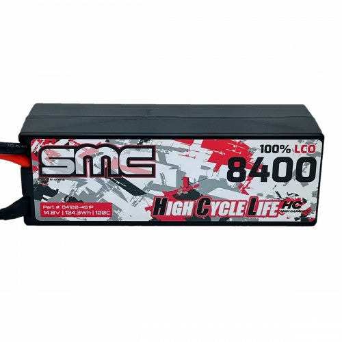 SMC SMC84120-4S1P HCL-HC 14.8V-8400mAh 120C Hardcase Lipo