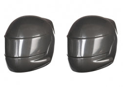 Traxxas TRA8518 Driver helmet, gray (2)