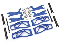 Traxxas TRA8995X Suspension kit, WideMaxx™, blue (includes front &