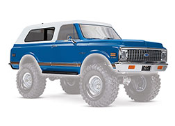 Traxxas TRA9111X Body, Chevrolet Blazer (1972), complete (blue) (in