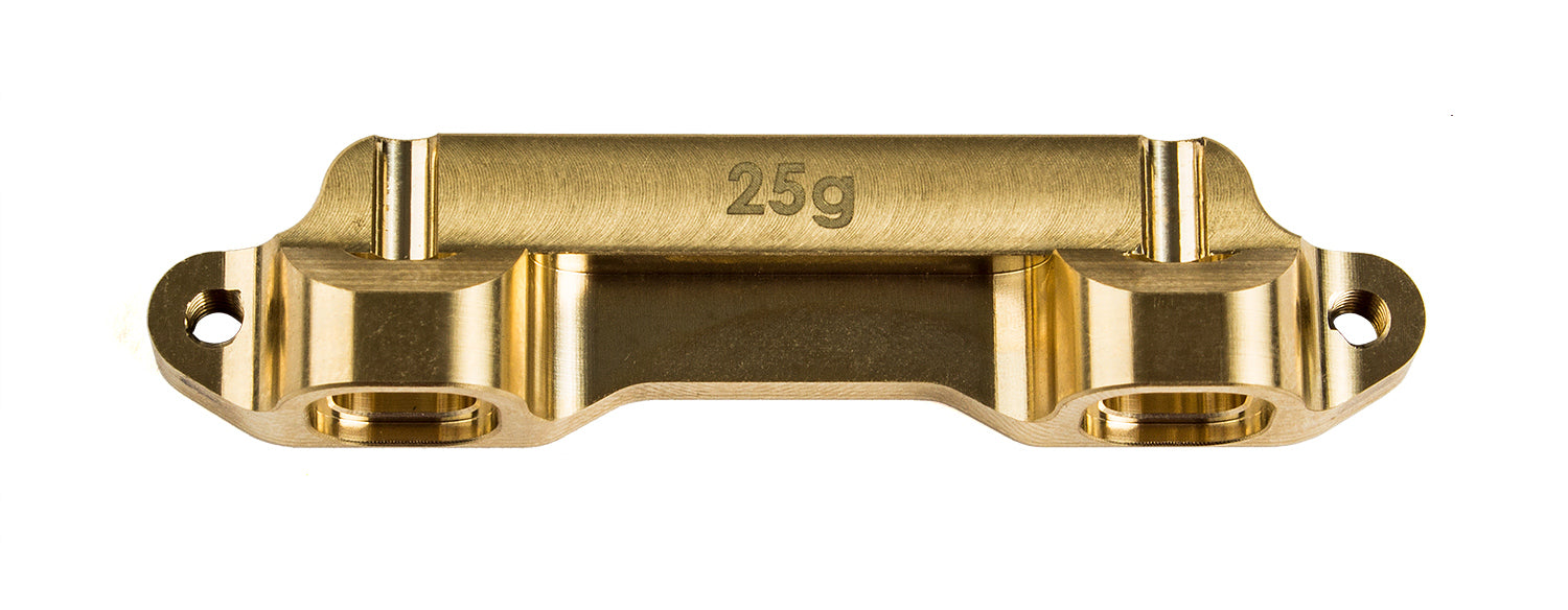 Team Associated  ASC91690 Factory Team B6 Brass Arm Mount C, 25g