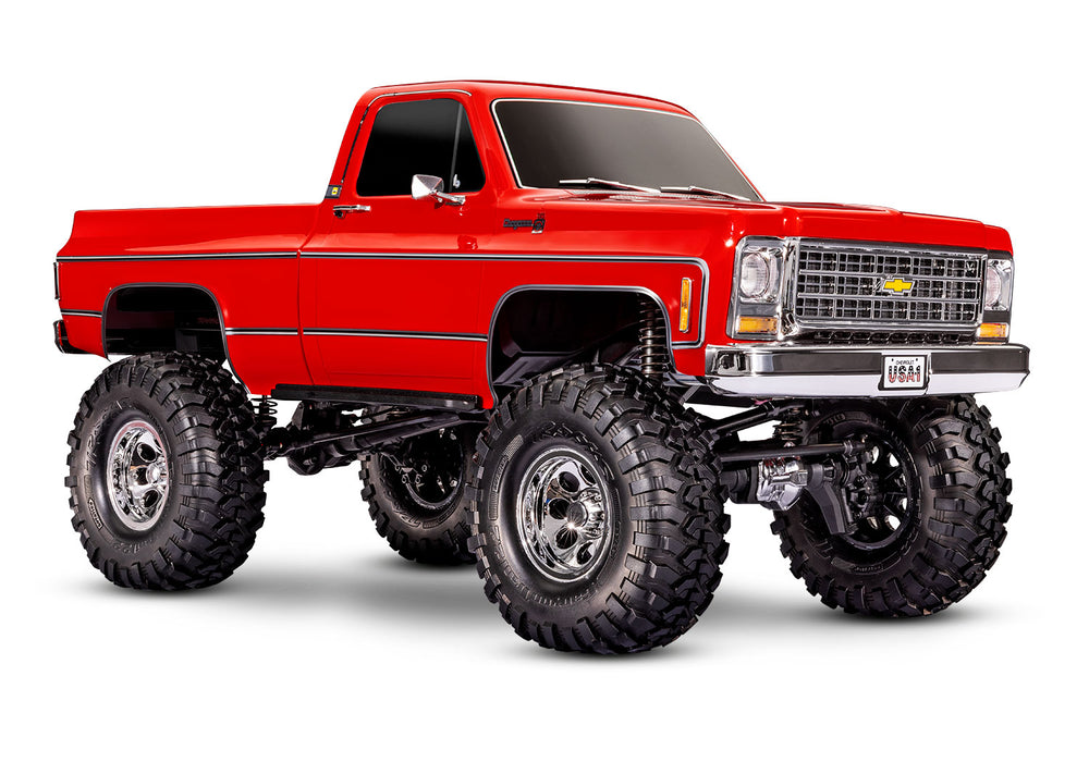 Traxxas TRA92056-4-RED TRX-4 1979 Chevrolet K10 High Trail Edition RED