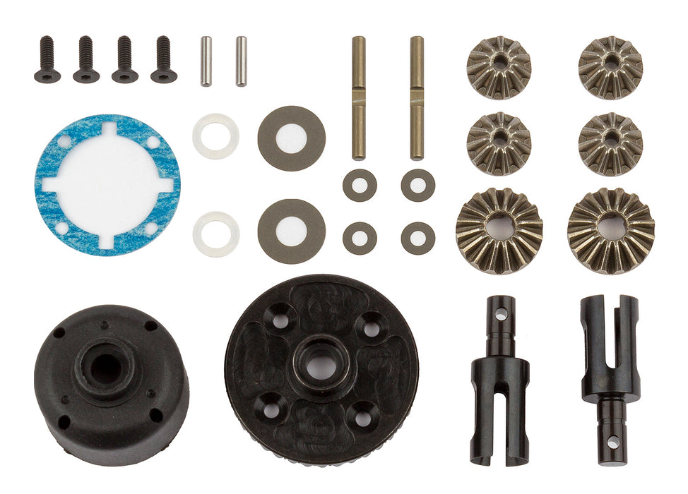 Team Associated  ASC92134 Differential Set, Front & Rear, for B74