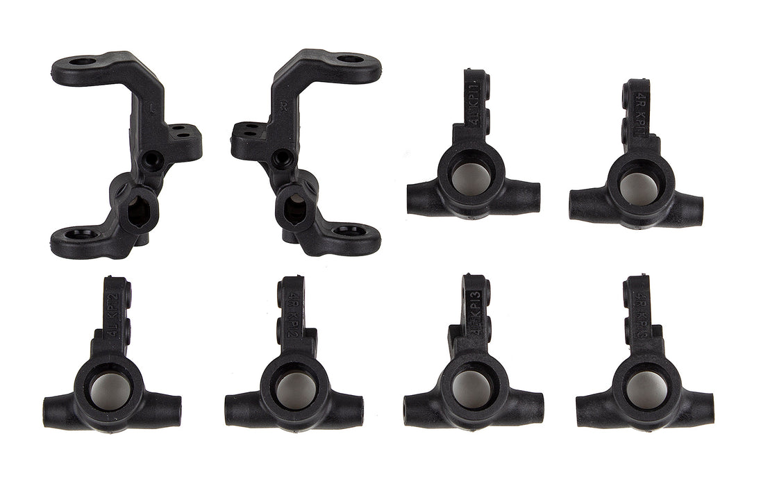 Team Associated ASC92414 RC10B7 Caster and Steering Blocks