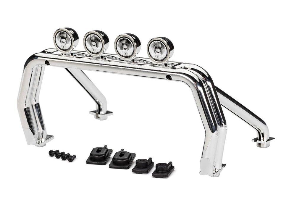 Traxxas TRA9262 Roll bar/ mounts (front (2), rear (left & right))/ 2.6x12mm BCS (self-tapping) (4) TRX-4 F-150 K10 High Trail (fits #9212 or 9230 series bodies)